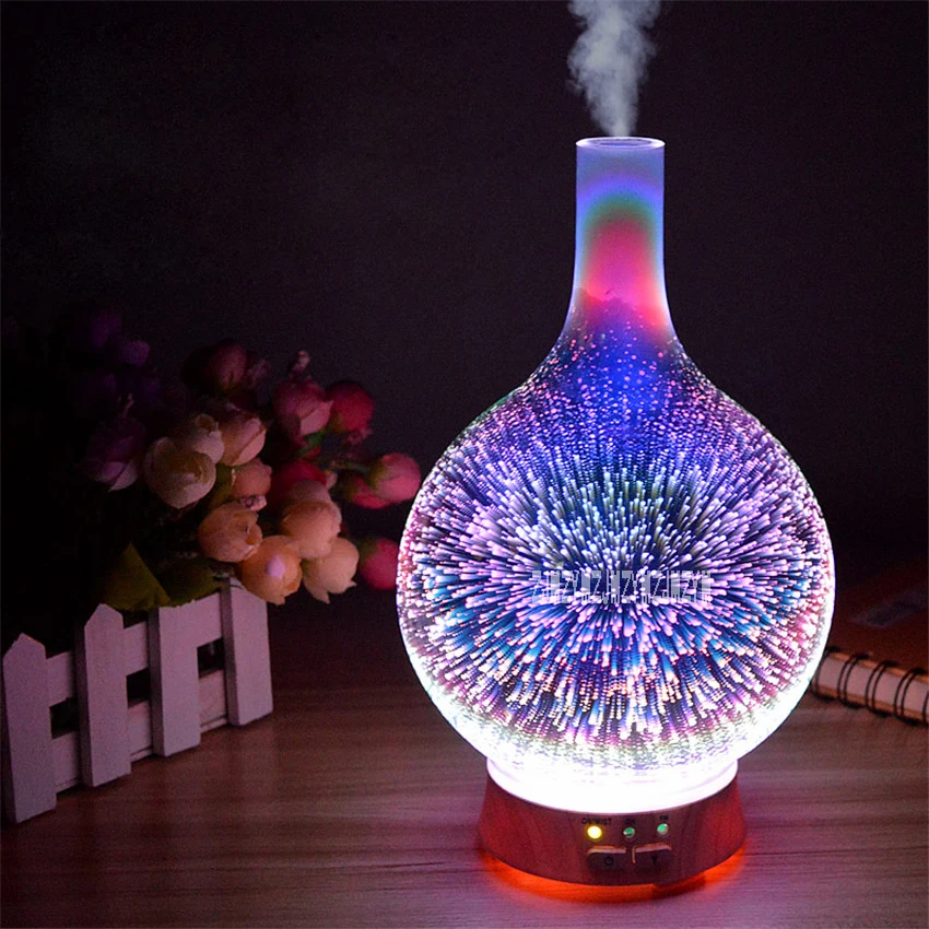 

Creative Home Aromatherapy Light Aroma Furnace Mini Humidifier Sprayer 3D Effect Night Light Bedroom Aromatherapy Furnace Hot