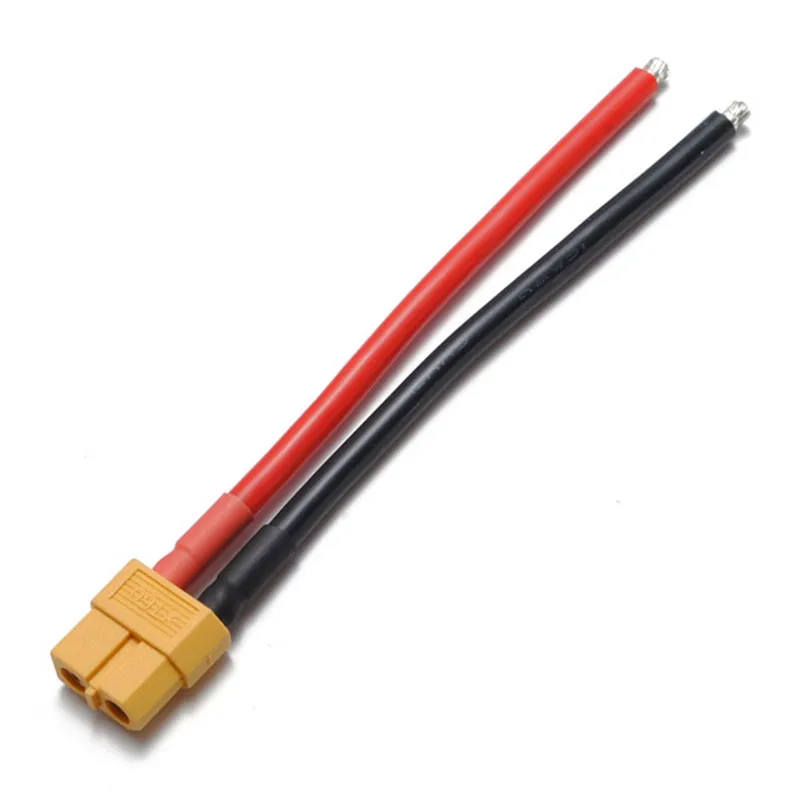 XT60 гнездовой разъем 12AWG 10 см с проводом силиконовый кабель для RC|connector with wire|connector
