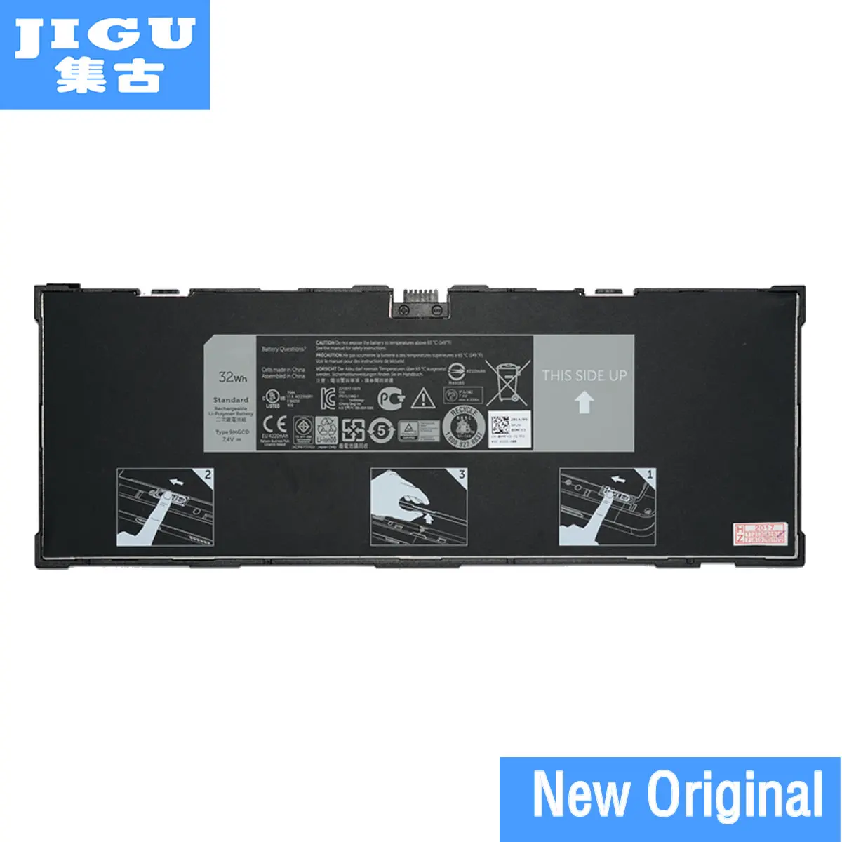 Новый оригинальный аккумулятор JIGU 100% для планшета 312 1453 XRXMG VYP88 451 BBIN XMFY3 Dell Venue 11 Pro