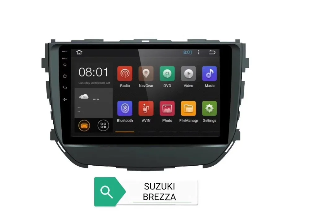 9 дюймов Android 8 0 Автомобильный GPS навигатор мультимедиа радио стерео плеер