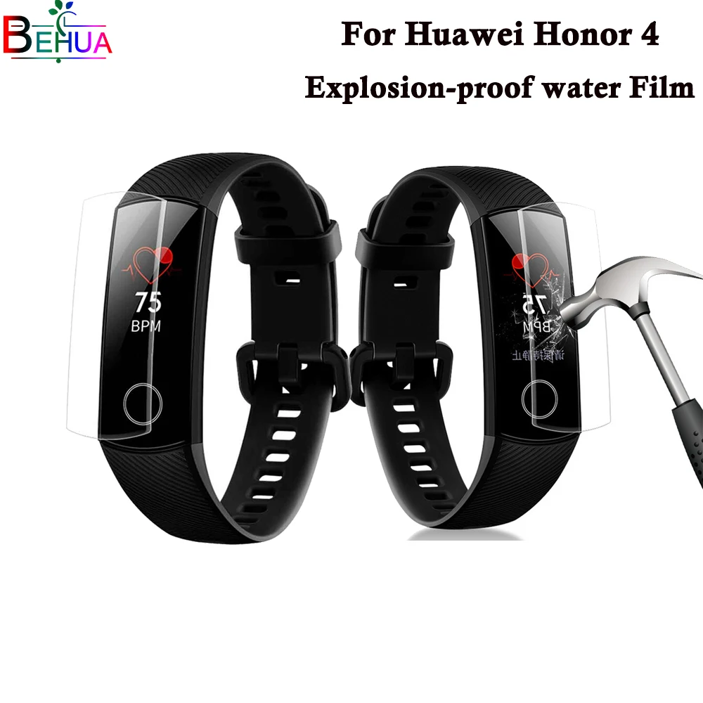 Защитная пленка для экрана Huawei Honor Band 4 защита смарт часов от царапин мягкая из