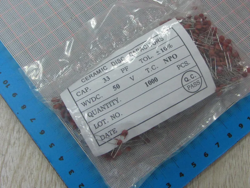 

1000pcs/lot High Quality 33PF 33P 50V Ceramic dielectric Capacitor 33PF 33P 50V dip ceramic capacitors 33pF