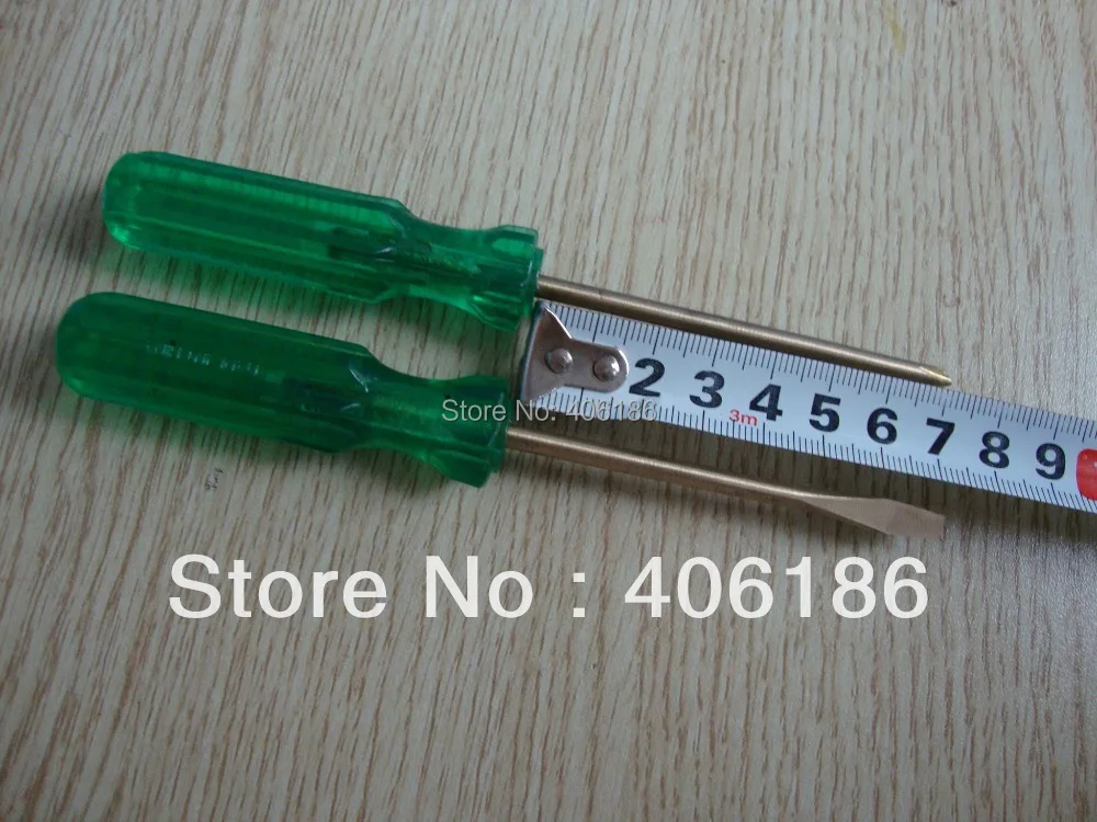 Неискрящийся Отвертка из медного сплава 4*75 мм Phillips взрывобезопасный