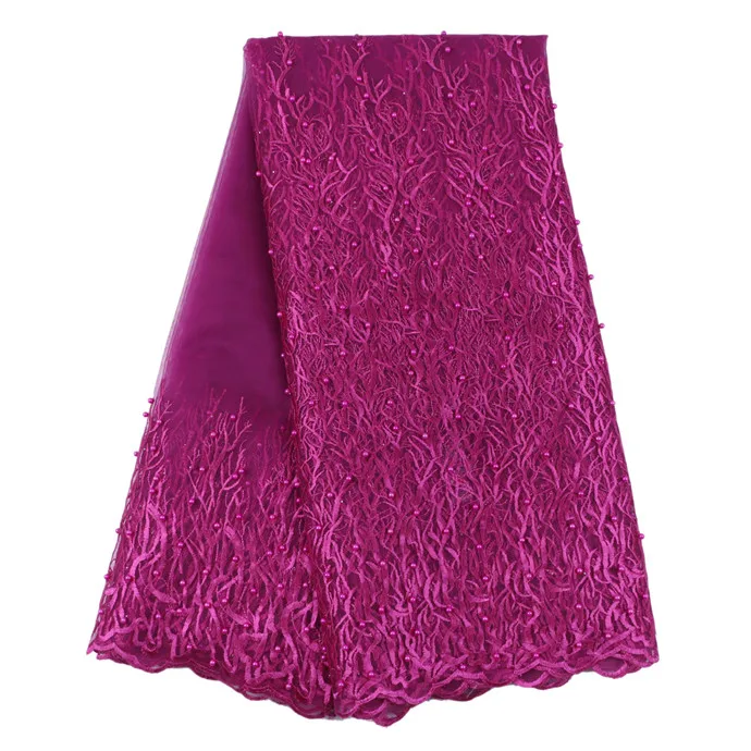 Последние африканские 3d кружевные ткани вышитые лазерные бусины Африканский