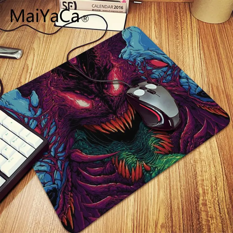 Maiyaca hyper beast 4k CS GO большой игровой коврик для клавиатуры XL защита стола мягкий мыши