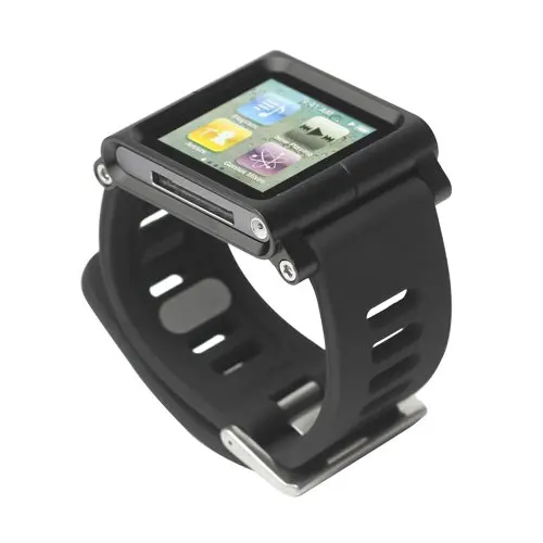 Wonderfultry Алюминий часы-браслет наручные чехол для Ipod Nano 6 6th Gen 10 Цвета розничная