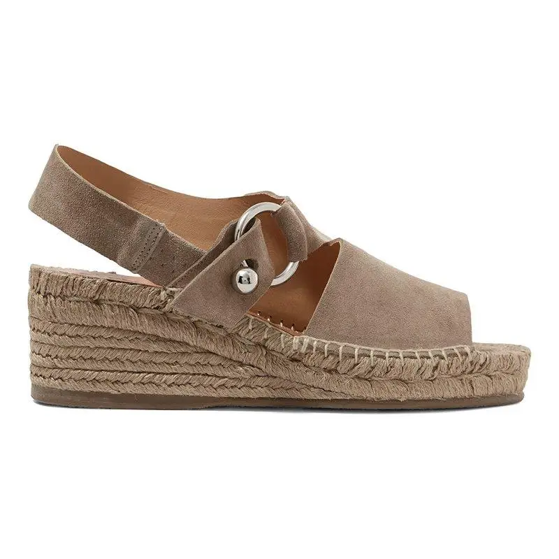 SHUJIN/обувь на танкетке женские босоножки высоком каблуке удобные летние Chaussures Femme