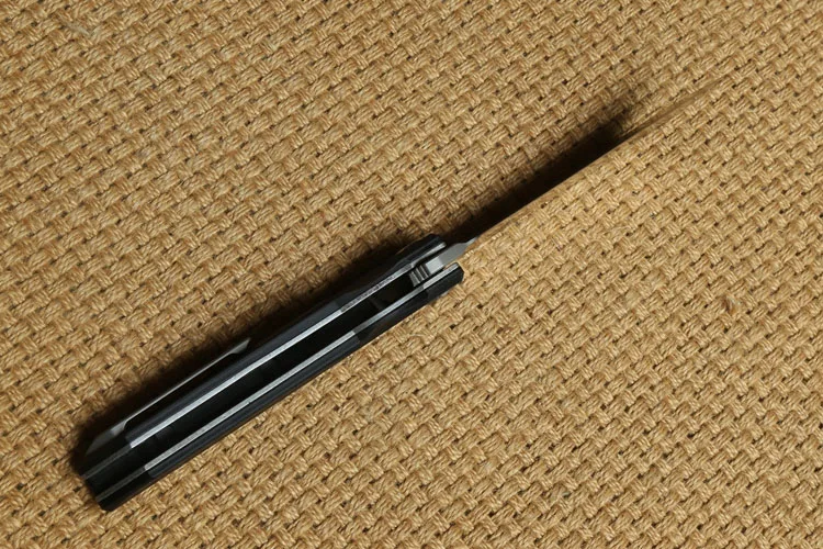 Два SUN G10 Ручка TS74 D2 лезвие Flipper ball brearing складной нож походные охотничьи карманные