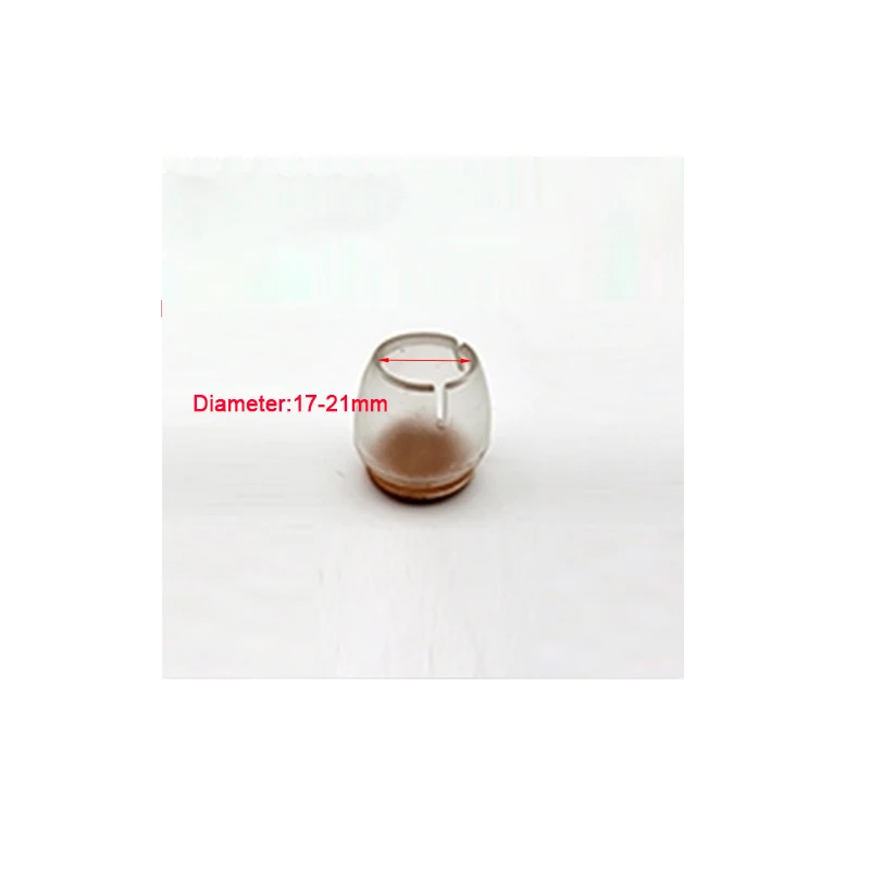 4x24 мм/21 мм/18 мм/15 мм прозрачные резиновые ножки стула скользящие подвижные инструменты диванная подушка клей фетр мебель слайдер протектор