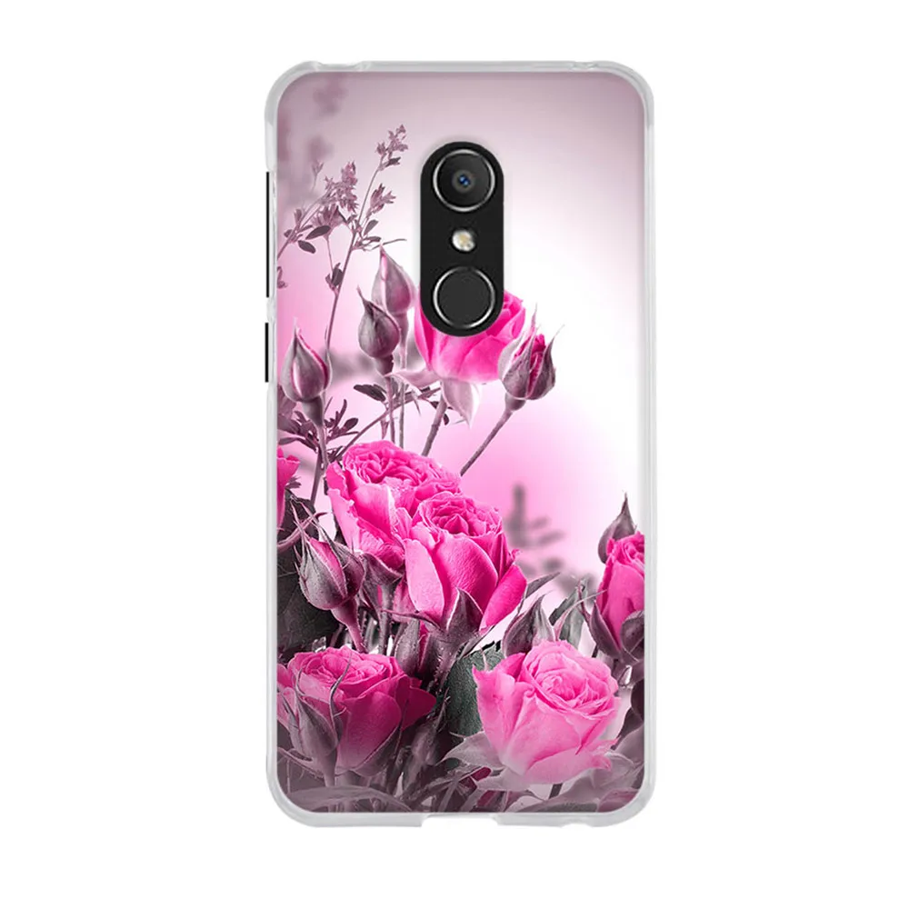 Мягкий чехол для телефона из ТПУ Alcatel 1C 2018 силиконовый 1c с милым принтом чехлы 1