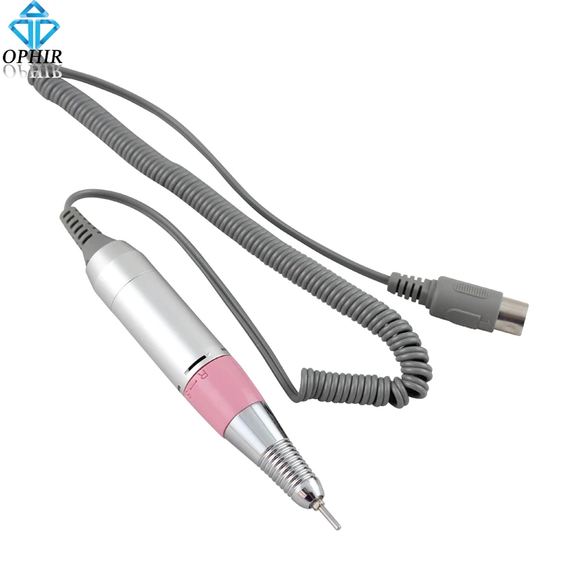 

OPHIR 30000RPM Pink Electric Nail Drill Machine Handpiece Handle for Nail Manicure Pedicure Nail Drill Machine Accessory _KD125P