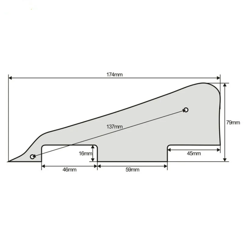 

Foreign Trade Hot LP Electric Guitar Shield LP Front Cover EPI Guitar Pickguard