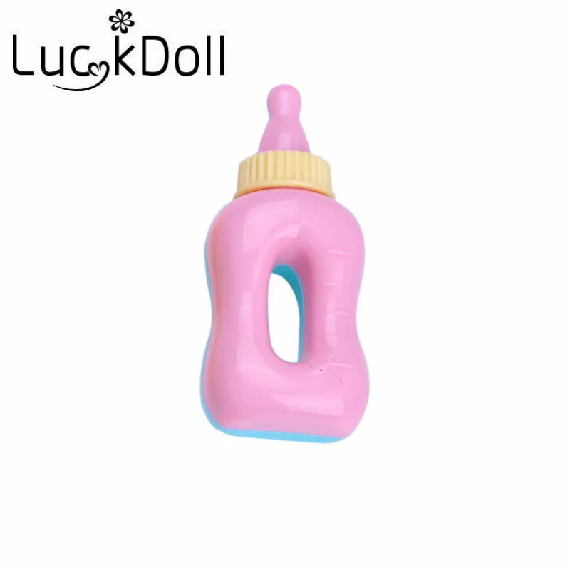 LUCKDOLL 5 шт. (бутылка молока + вилки соска тарелка) имитация кукольная посуда четыре