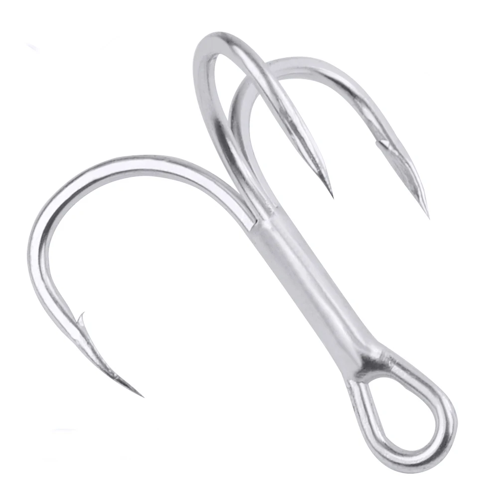 20pc/Box Super Sharp ORIGIN Hook Treble Fishing Hooks 2/4/6/8/10# High Carbon Steel 82MN Tackle ST-41-3X-CP | Спорт и развлечения