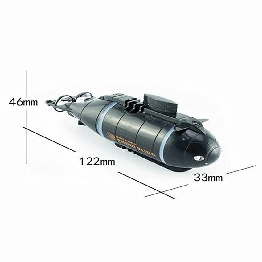 1 шт. Мини RC Подводная лодка Детские игрушки Скорость дистанционного Управление