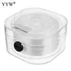 YYW Сделай Сам кристалл бисер эластичный шнур с коробкой прозрачный Круглый бисерный проводшнур для изготовления ювелирных изделий