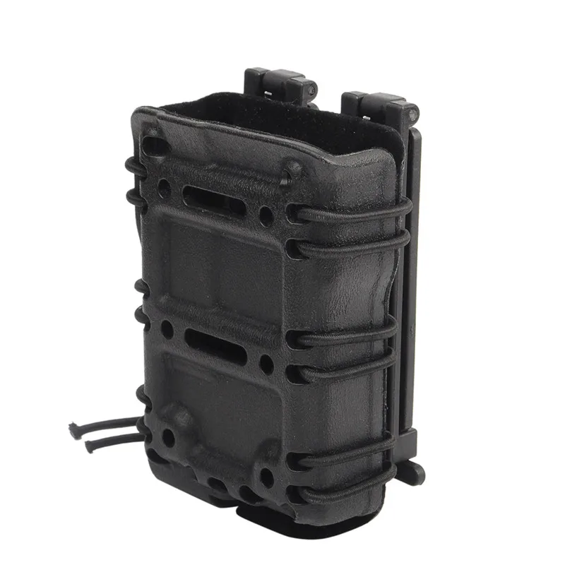 

Military Molle Belt Pouch Tactical .45Cal .556Cal 9mm Magazine Carrier Vest Holster Bag with inner Flocking Protection