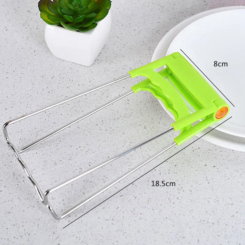 Многофункциональный нескользящий держатель для посуды зажим подноса из