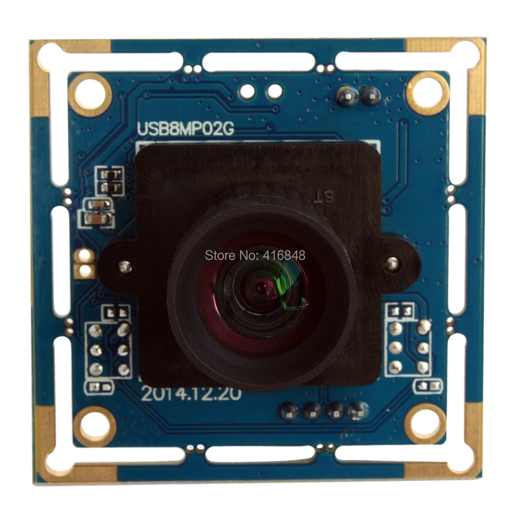 1/3. 2 ''Sony IMX179 CMOS цветной датчик 8MP камера Широкоугольный 1 мм объектив usb модуль