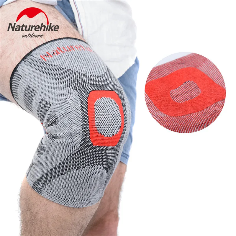 Naturehike спортивные защитные тренировочные эластичные наколенники для поддержки