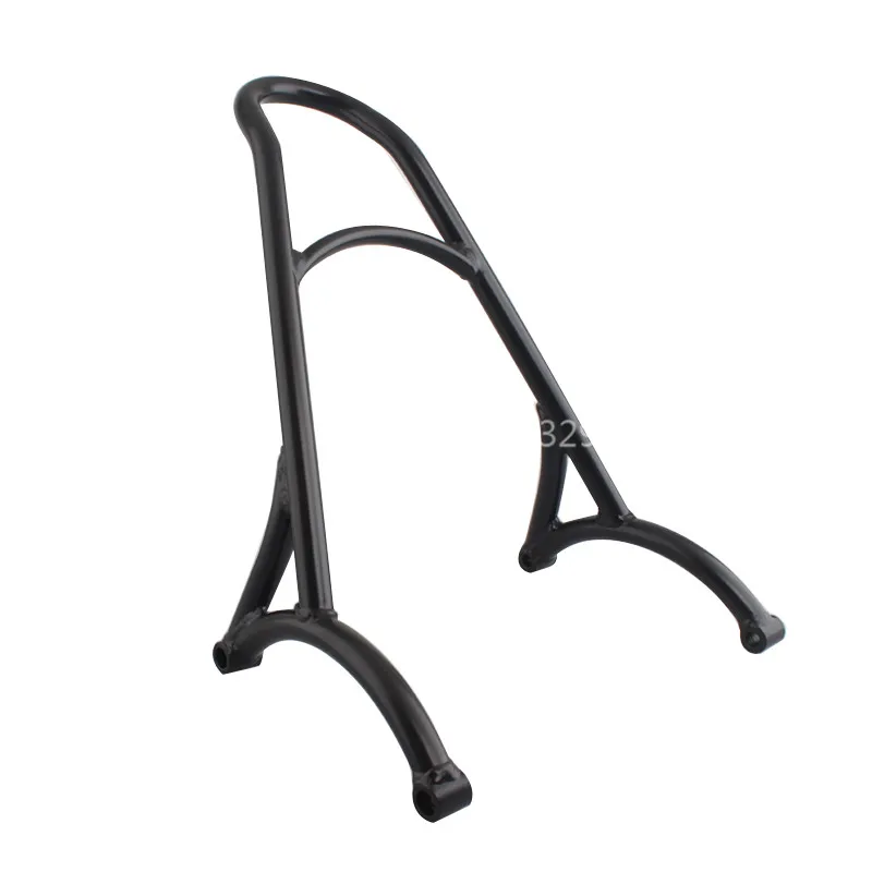 Burly черный короткий Sissy бар спинки для Harley Sportster XL 1200 883 1985 Up|sissy bar backrest|sissy barharley backrest