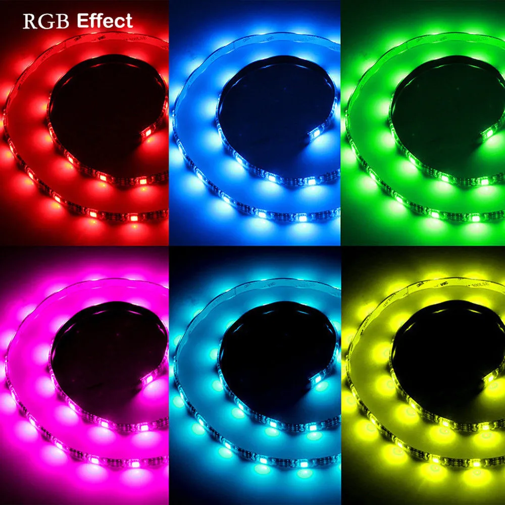 5 в 5050 9SMD/30 см RGB светодиодный светильник полоса для телевизора задний домашний