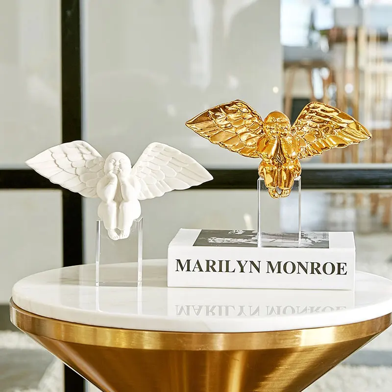 Нордическая Смола Хрустальный маленький ангел украшения дома аксессуары