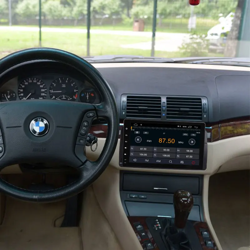 Авто Автомобильный мультимедийный плеер 1 Din Android 8 для BMW E46 M3 Rover 75 318/320/325/330/335 мг ZT