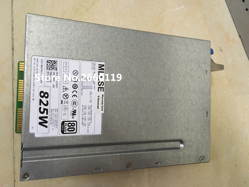 Высокое качество сервер источника питания для T5610 D825EF 00 H825EF 01 DPS 825AB в CVMY8 825W