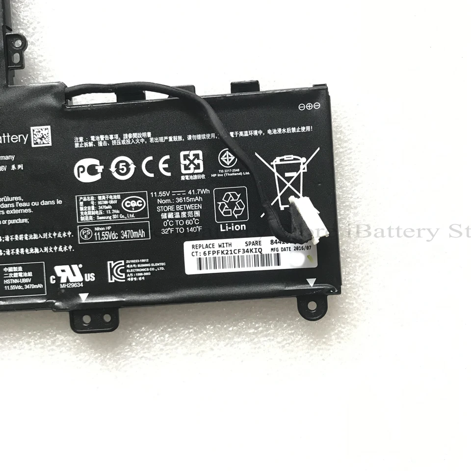 Оригинальный аккумулятор NU03XL для Hp Pavilion X360 11 U000 HSTNN UB6V 843536 541 844201 850 855|Аккумуляторы