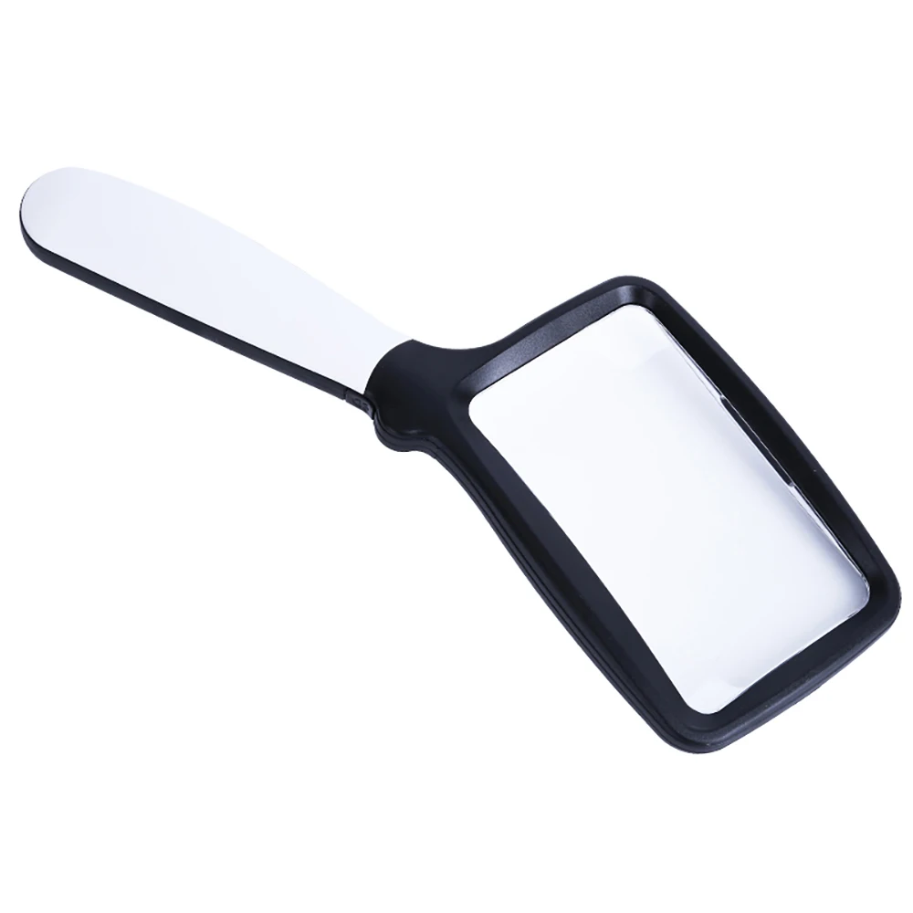 5 LED Magnifying Glass Light Foldable Magnifier With 2 Modes Dimmable Hand Reading Seniors Children Books | Инструменты