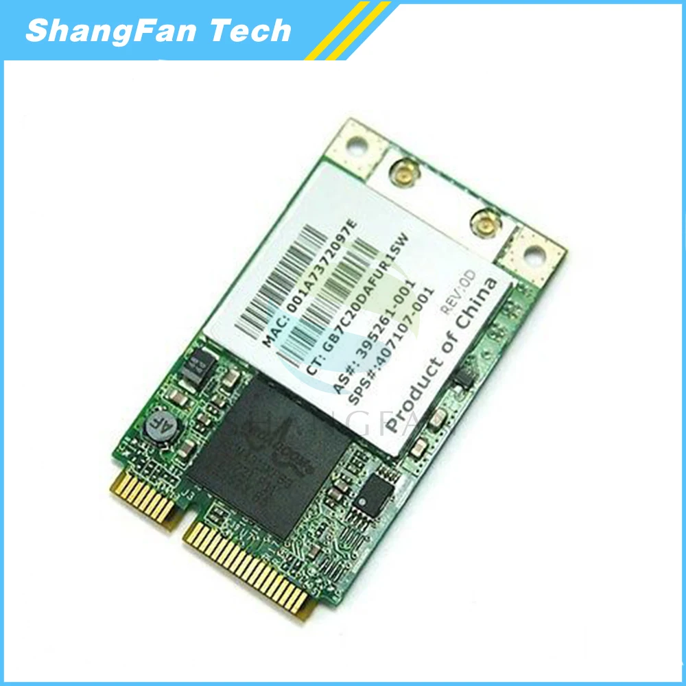 Беспроводная сетевая карта адаптер для HP SPS:441075 002 Broadcom bcm4311 bcm94311 BCM94311MCG Wi Fi Mini PCI