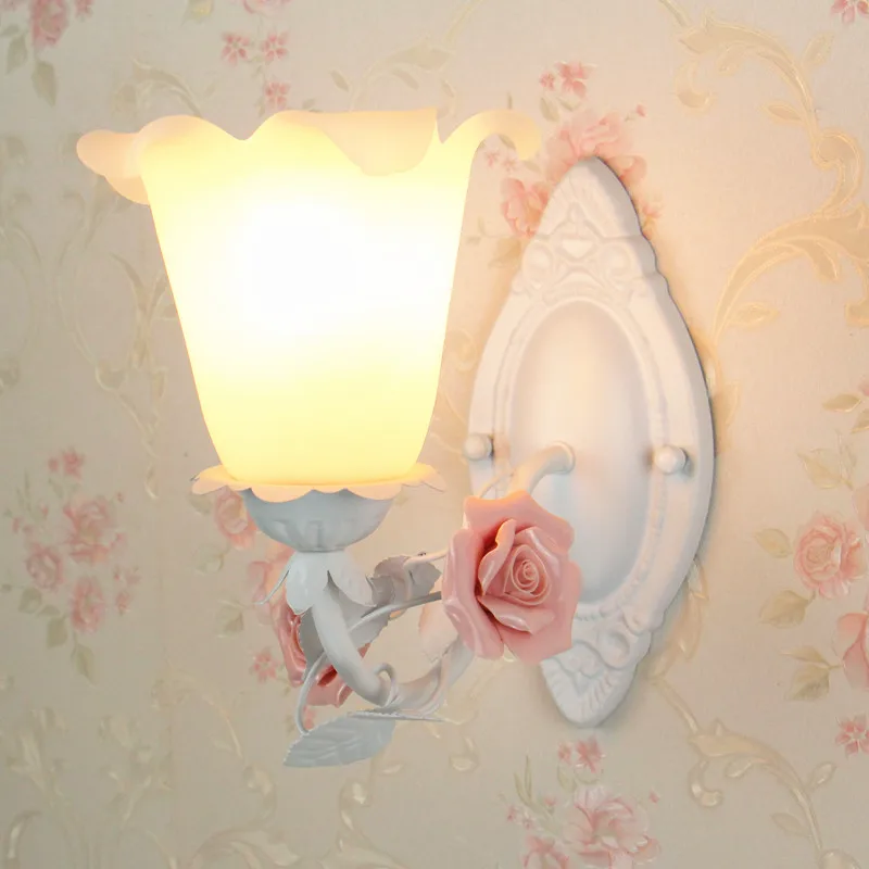 

European style bedroom lamp wall lamp bedside lamp