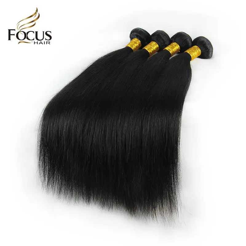 Eurasian Virgin Hair Straight 4Pcs Lot Weaves Grade 8A Unprocessed Real Human Extension |
