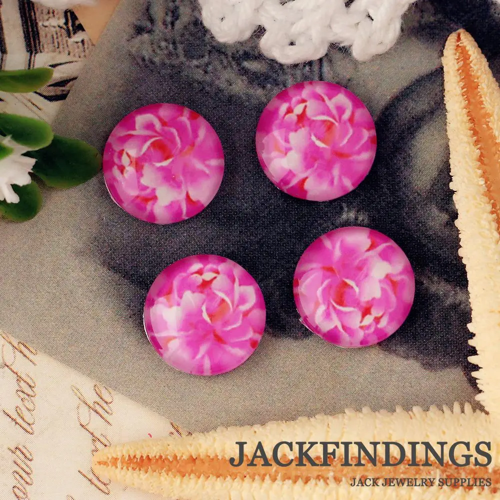 12 мм 20 шт. фотография стекло Cabochons круглый камея установлен ручной основы
