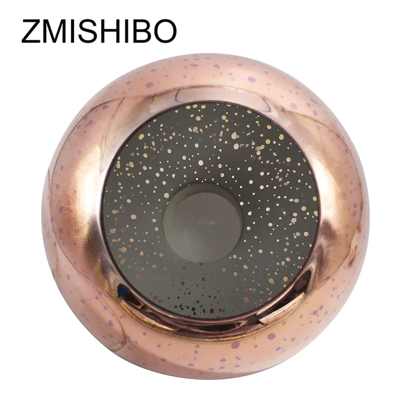 Zmisibo 3D фейерверк E27 стекло подвесные светильники розовое золото абажур украшение