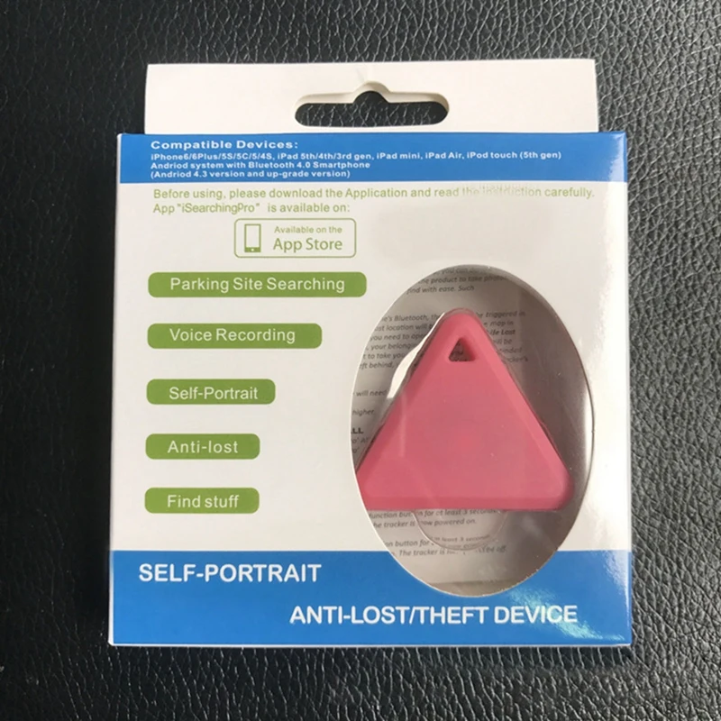 Модный Bluetooth датчик локации GPS бирка мини-сигнализация кошелек ключ собака трекер анти-потеря карманный размер смарт-трекер
