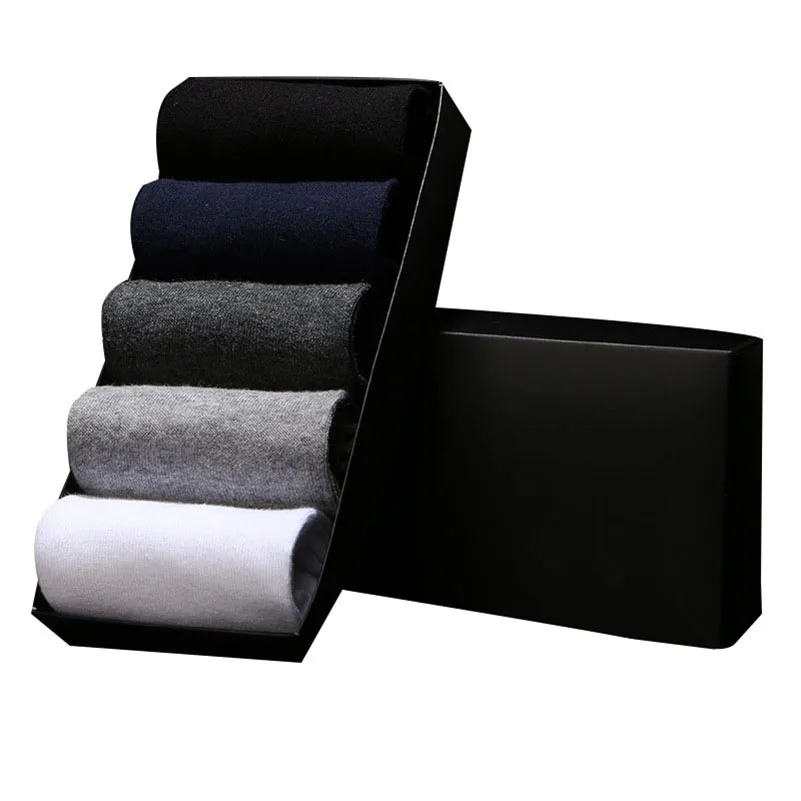 5 пары/корсетки мужские брендовые модные деловые носки повседневные длинные Meias