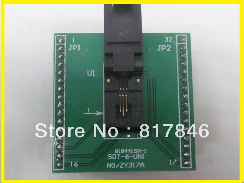 Бесплатная Доставка! Универсальный адаптер CNV SOT-6 SOT6 для USB-программатора IC гнезда
