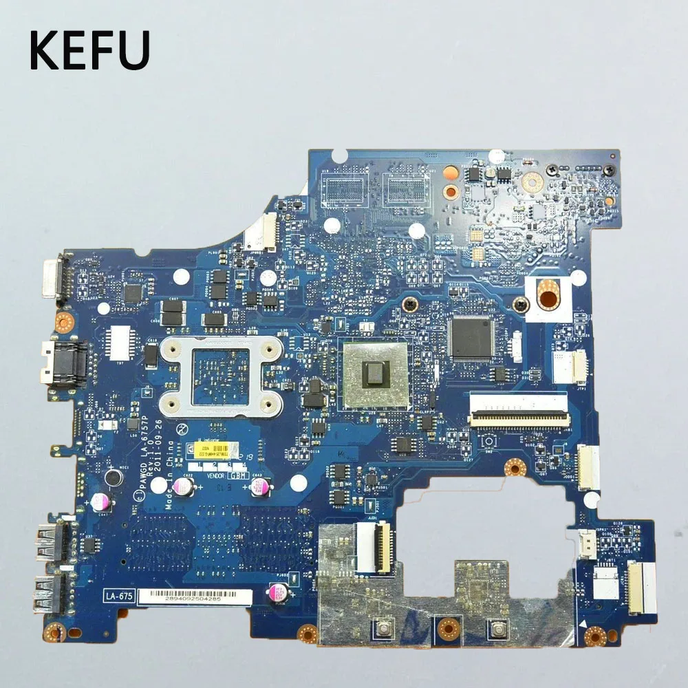 Материнская плата KEFU для ноутбука Lenovo G575 хорошего качества 100% протестирована