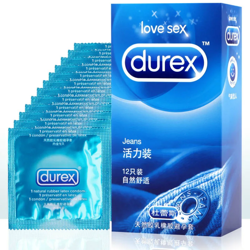 Презервативы Durex 12 шт. прямые-стенками дополнительные презервативы со смазкой