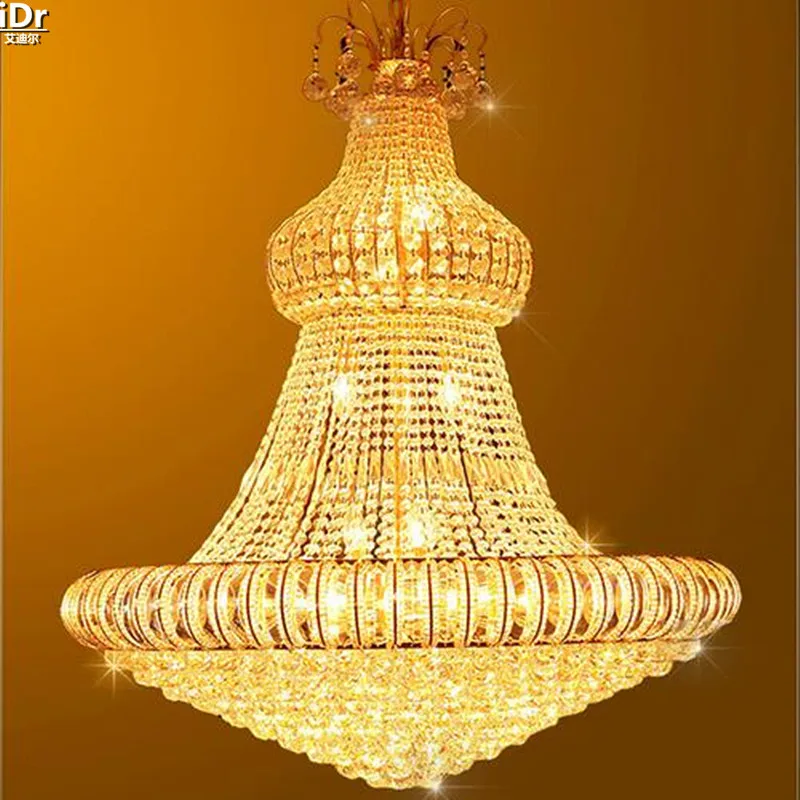 Светильник хрустальный золотистый желтый лампа для передних фар Современная