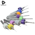 Новинка 10 шт.компл. Микро Мини спиральные сверла набор печатных плат печатная плата вольфрамовый Карбид гравировальный инструмент 0,3 мм-1,2 мм Металлообработка