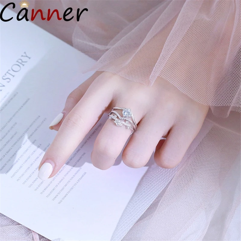 Женское кольцо с кристаллами CANNER F40 | Украшения и аксессуары