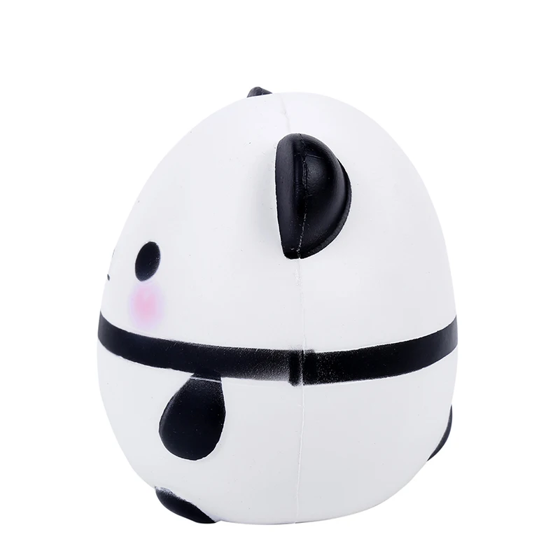 14 см Jumbo Kawaii Милая Толстая панда яйцо мягкие супер сжимаемые животные куклы