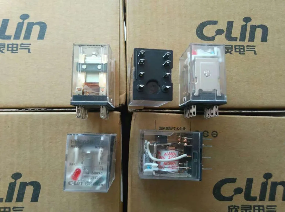 Совершенно новый оригинальный аутентичный C-Lin HHC68B-2Z HH52P MY2 JZX-22F(D)/2Z YZR2PD реле AC380V |