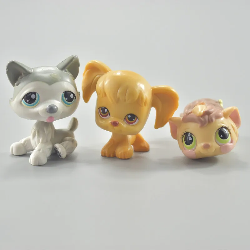 Rare pet shop lps игрушка стоящая короткая шерсть кошка фигурка оригинальный котенок