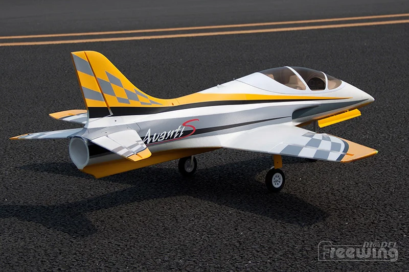 Freewing EPO RC самолет Avanti S 80 мм EDF Jet PNP