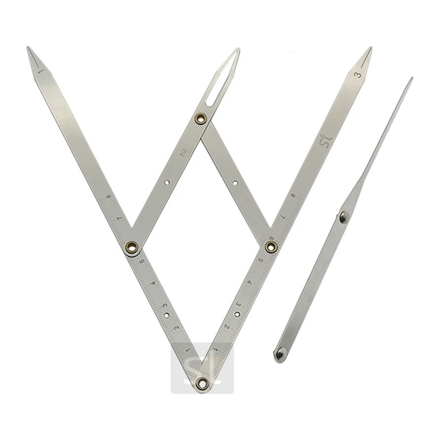 1 шт. Золотое соотношение штангенциркулей измерение бровей линейка для