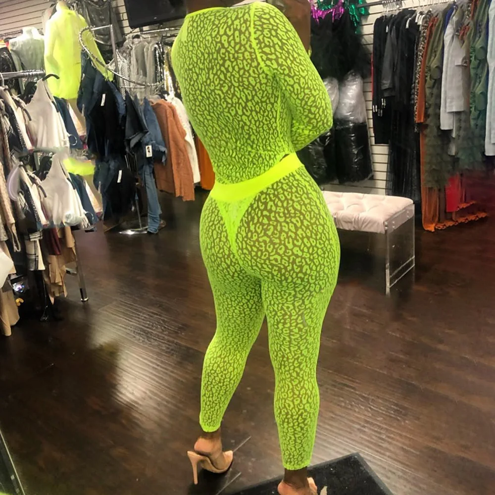 Неоново зеленый кружевной сетчатый боди с v образным вырезом однотонные женские